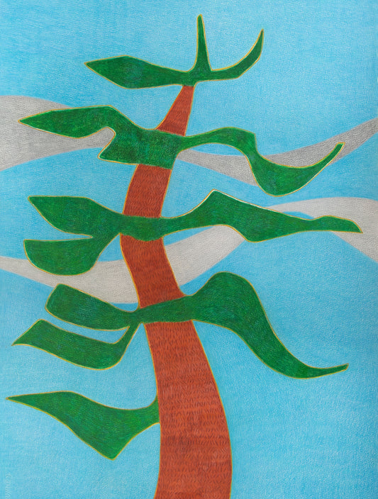 Kundalini Conifer [Set of two] - Print
